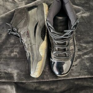 Jordan Men's Black Patent Leather Cap and Gown